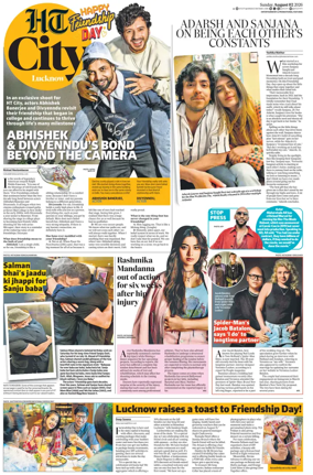 Cover of Hindustan Times (Lucknow) - Live