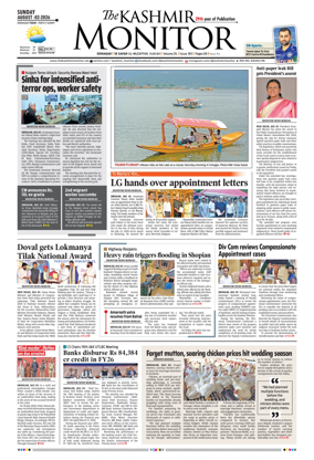 Cover of Kashmir Monitor