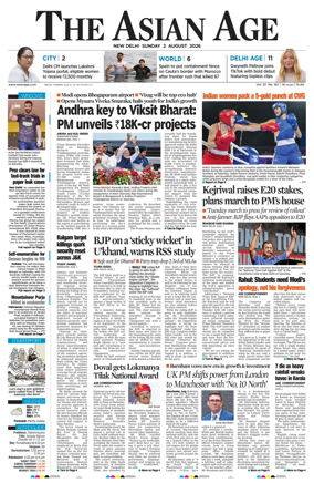 Cover of The Asian Age