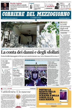 Cover of Corriere del Mezzogiorno (Campania)