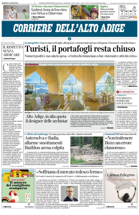 Cover of Corriere dell'Alto Adige