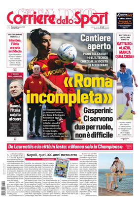 Cover of Corriere dello Sport (Roma)