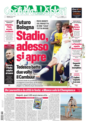 Cover of Corriere dello Sport Stadio (Bologna)