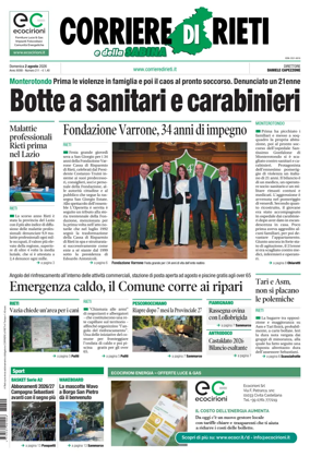Cover of Corriere di Rieti