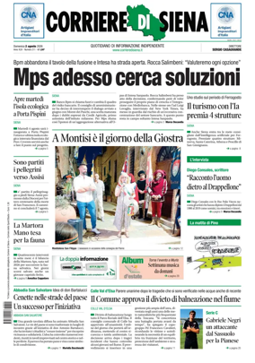 Cover of Corriere di Siena