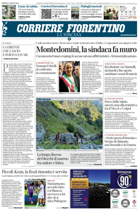 Cover of Corriere Fiorentino