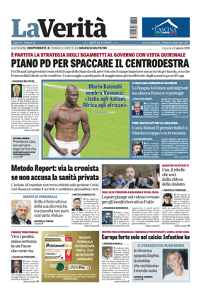 Cover of La Verita (Italia)