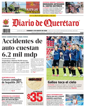 Cover of Diario de Queretaro