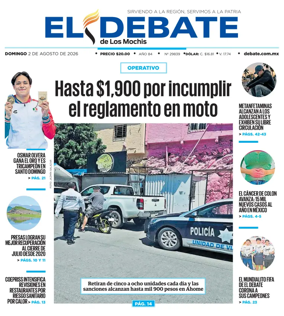 Cover of El Debate de Los Mochis