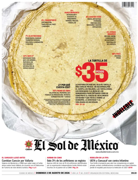 Cover of El Sol de Mexico