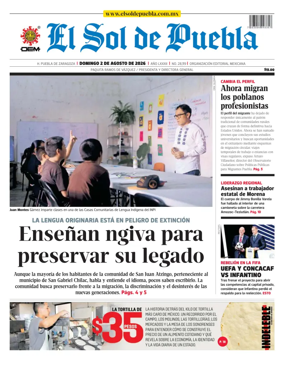 Cover of El Sol de Puebla