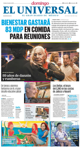 Cover of El Universal