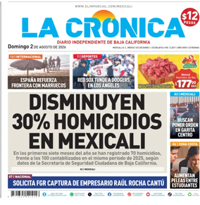 Cover of La Cronica