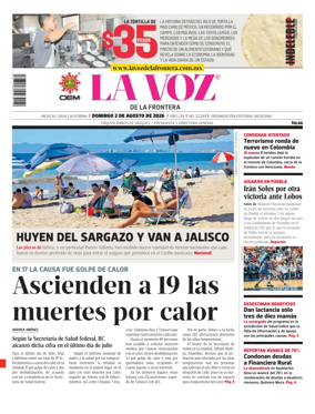 Cover of La Voz de la Frontera