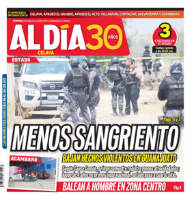 Cover of Periodico Al Dia (Celaya)