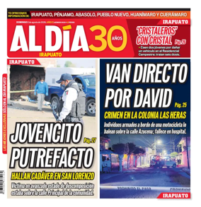 Cover of Periodico Al Dia (Irapuato)