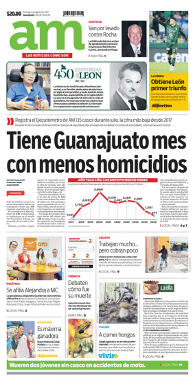 Cover of Periodico AM (Leon)