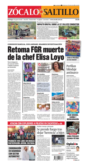 Cover of Zocalo Saltillo
