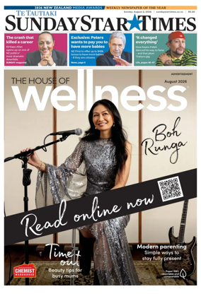 Cover of Sunday Star-Times