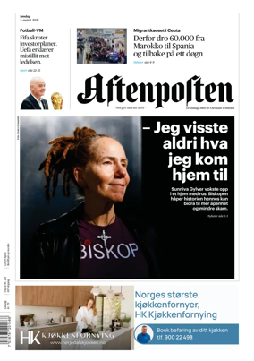 Cover of Aftenposten