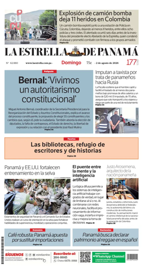 Cover of La Estrella de Panama