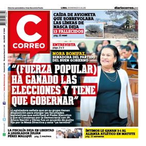 Cover of Diario Correo
