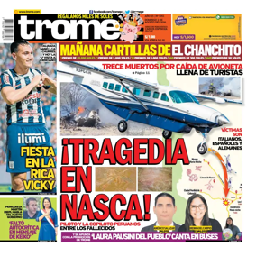 Cover of Diario Trome