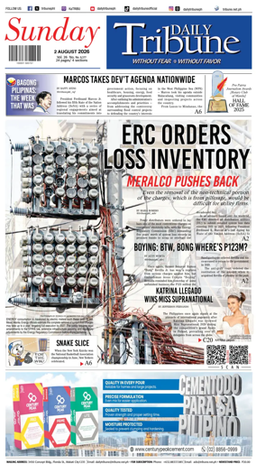 Cover of Daily Tribune (Philippines)