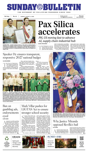 Cover of Manila Bulletin