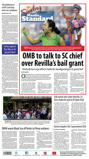 Cover of Manila Standard