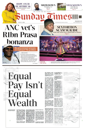 Cover of Sunday Times