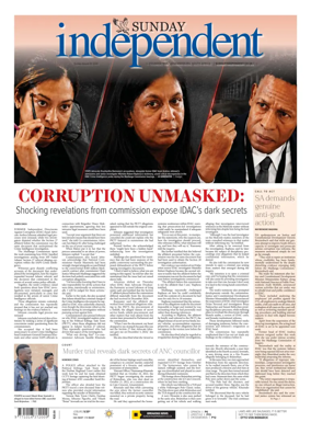 Cover of The Sunday Independent