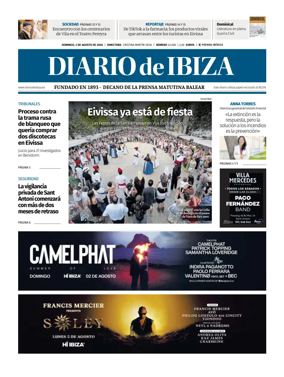 Cover of Diario de Ibiza