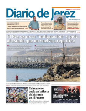 Cover of Diario de Jerez