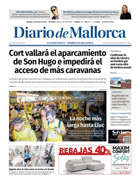 Cover of Diario de Mallorca