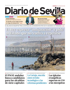 Cover of Diario de Sevilla