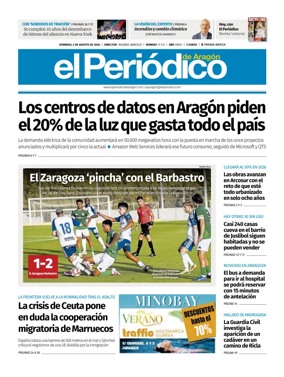 Cover of El Periodico Aragon