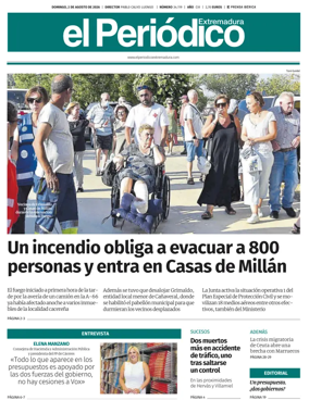 Cover of El Periodico Extremadura
