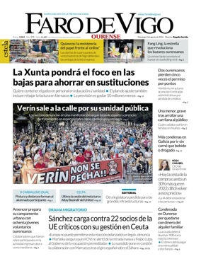Cover of Faro de Vigo (Ourense)