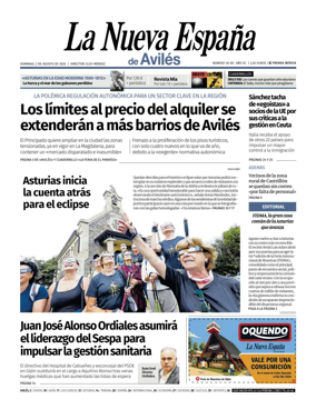 Cover of La Nueva Espana (Aviles)