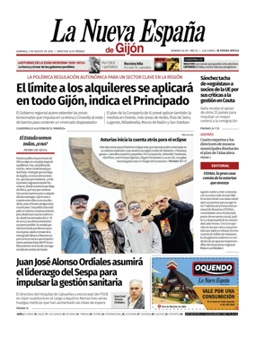 Cover of La Nueva Espana (Gijon)
