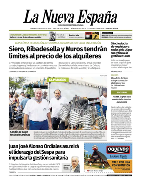 Cover of La Nueva Espana (Oriente)