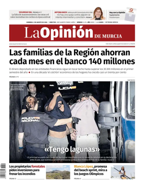 Cover of La Opinion de Murcia