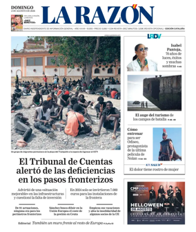 Cover of La Razon (Cataluna)