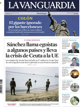 Cover of La Vanguardia (1st Edition)