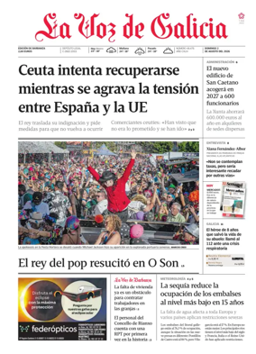 Cover of La Voz de Galicia (Barbanza)