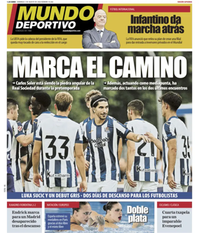 Cover of Mundo Deportivo (Gipuzkoa)
