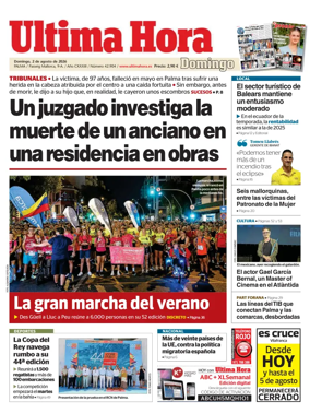 Cover of Ultima Hora