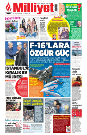 Cover of Milliyet