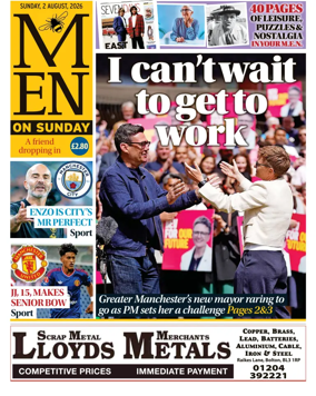 Cover of Manchester Evening News